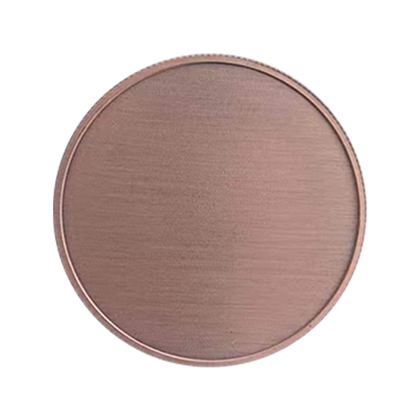 Blank copper coin