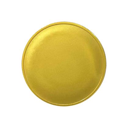 Bright gold coin blank