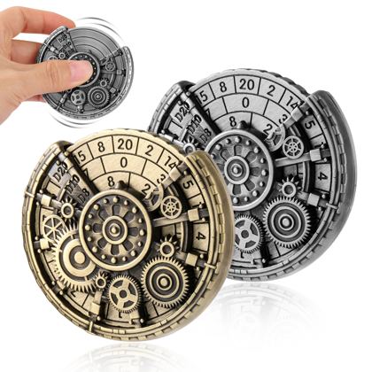Custom metal game tokens